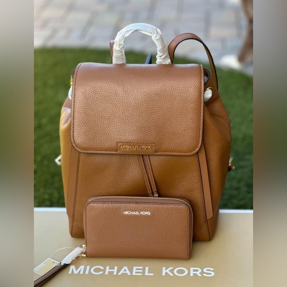 Michael Kors Ginger Medium Backpack with Wallet